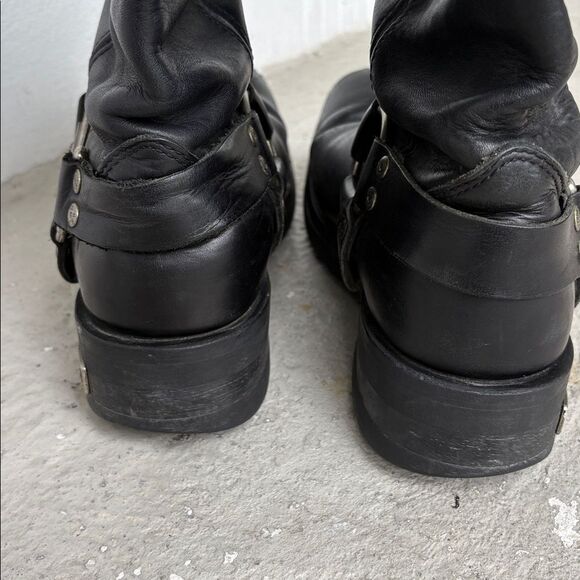 Harley Davidson, harness, mega size logo biker boot main image 6